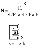 Công thức tính số vòng dây quấn biến áp xung siêu đơn giản 2